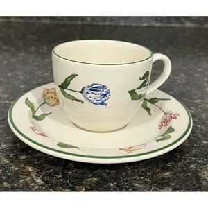 Tiffany & Co Tiffany Tulips Tea Set- Cup & Saucer
